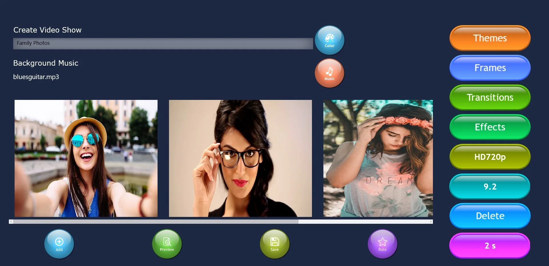 Photo Flim Slideshow Maker screenshot 2