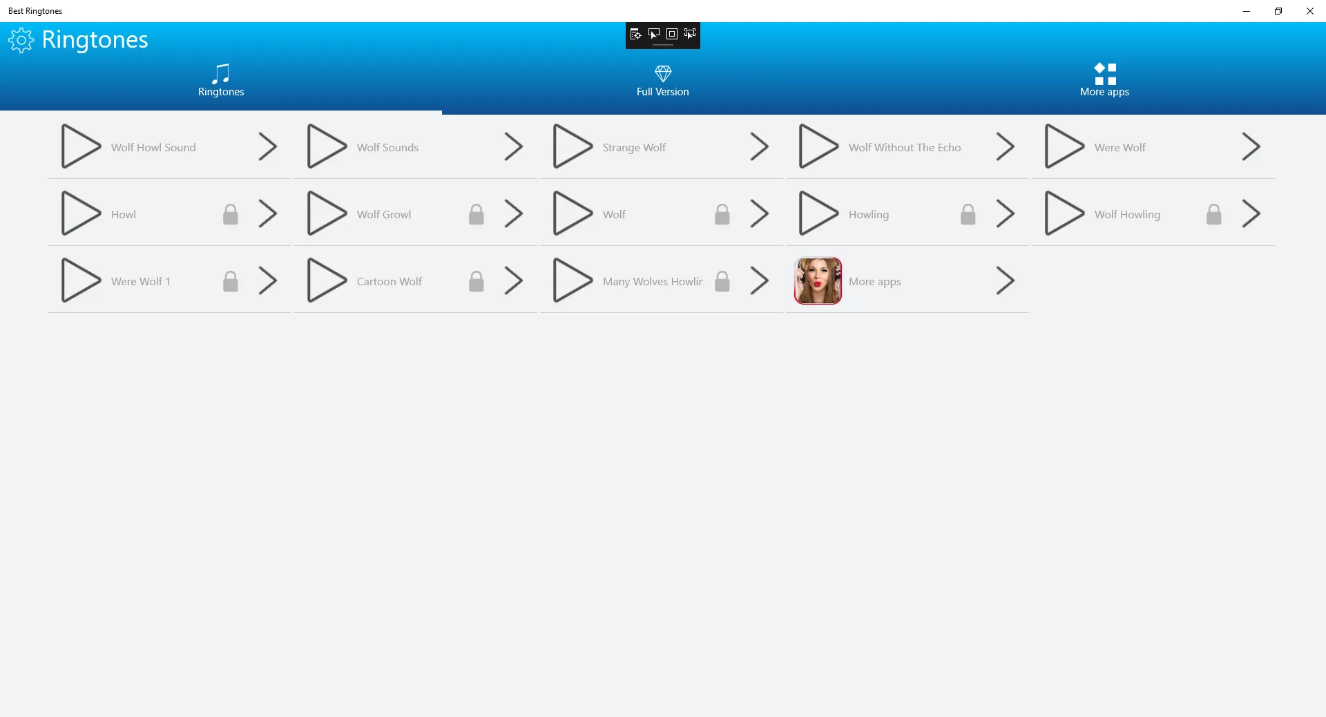Wolf Sounds screenshot 2