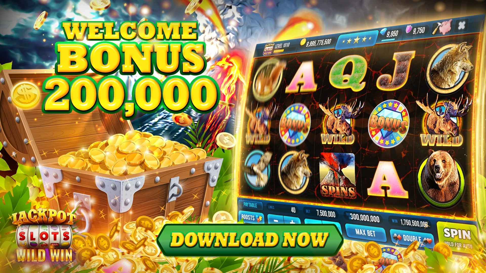 Wild-Win Jackpot Slots screenshot 2