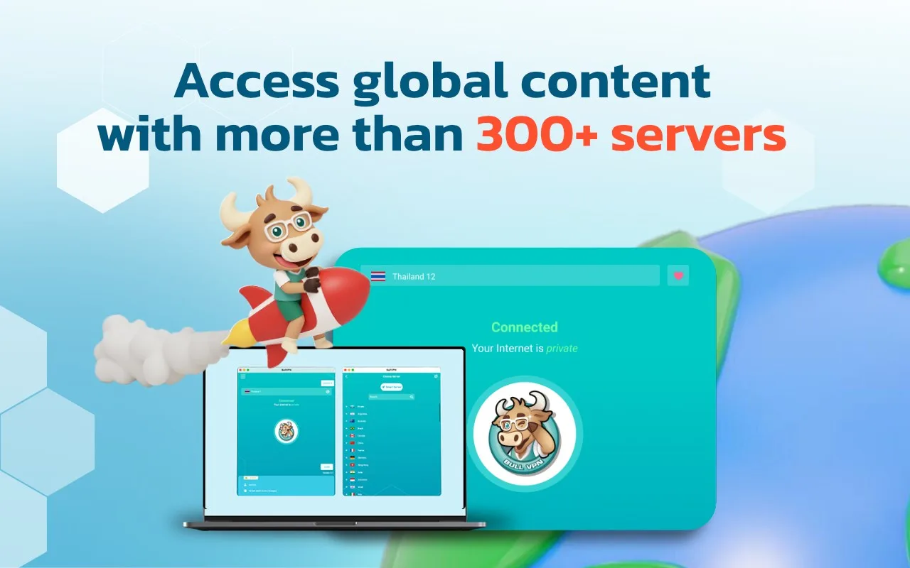 BullVPN VPN : Fast, Secure & Anonymous screenshot 1