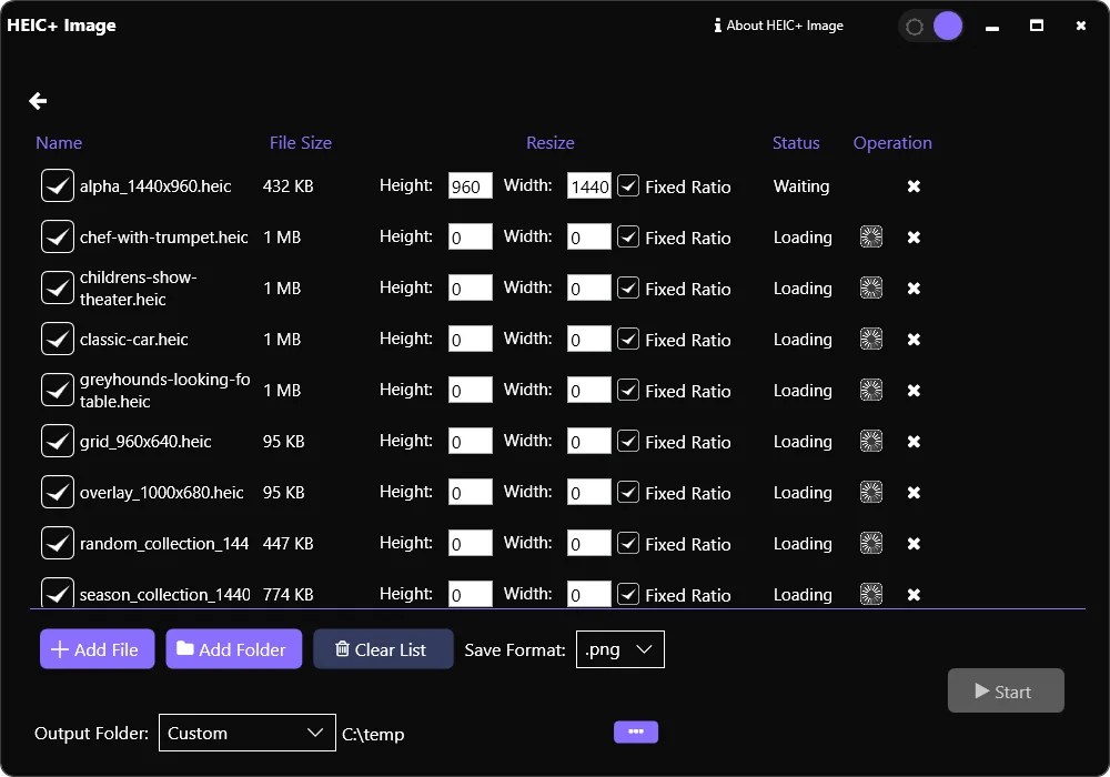HEIC+ Image screenshot 2