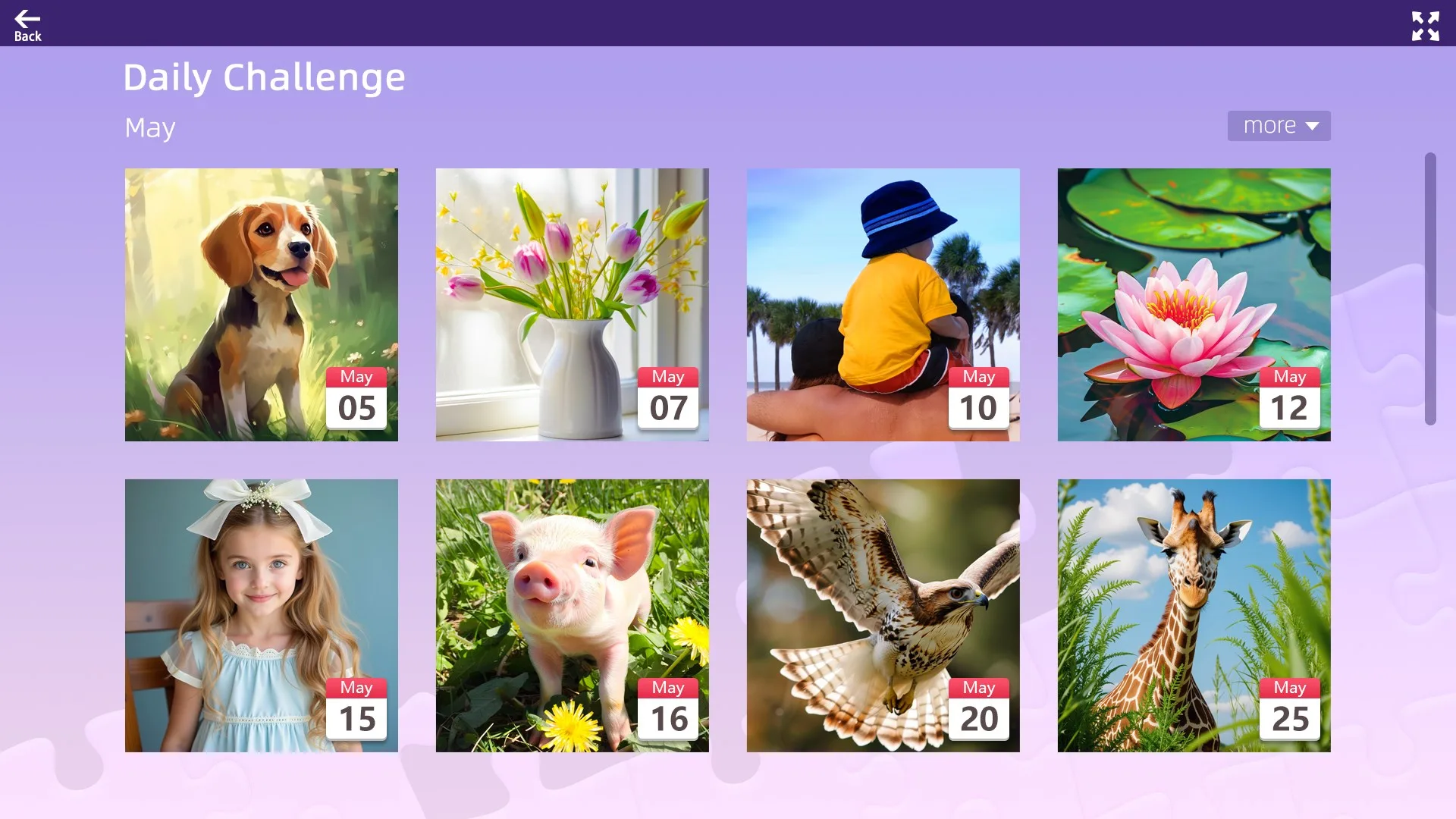Daily Jigsaws screenshot 2