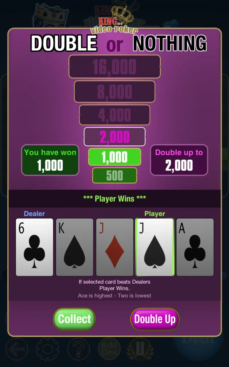 King Of Video Poker Multi Hand screenshot 3