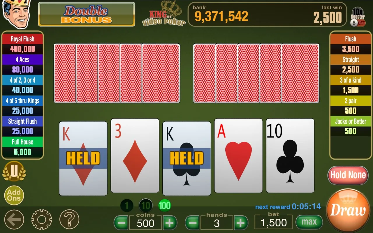 King Of Video Poker Multi Hand screenshot 5