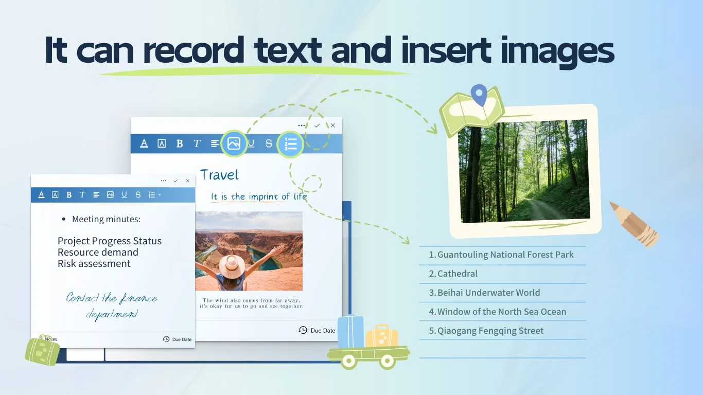eBlu Sticky Notes HD screenshot 4