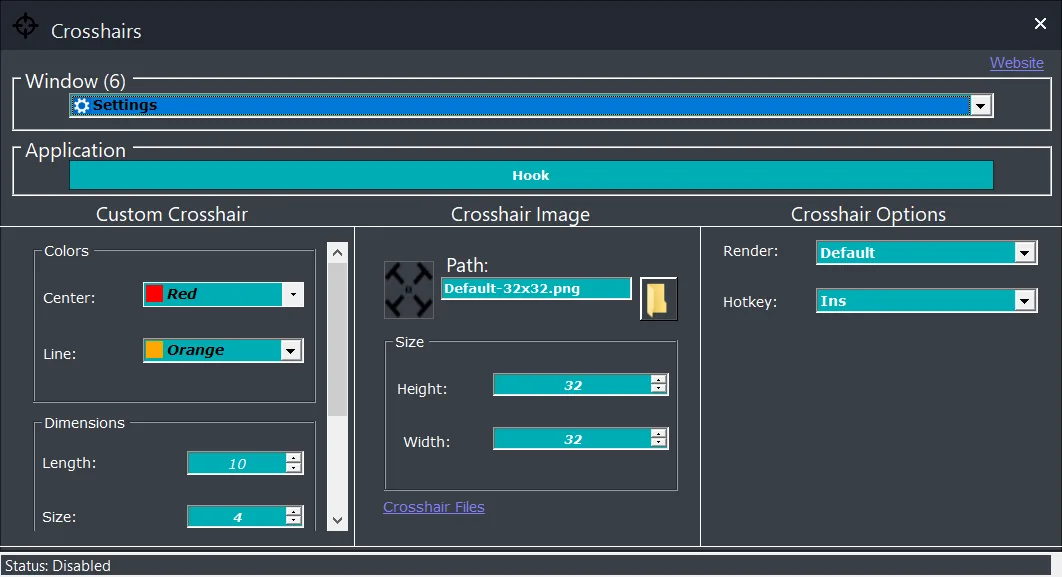 Crosshairs screenshot 3
