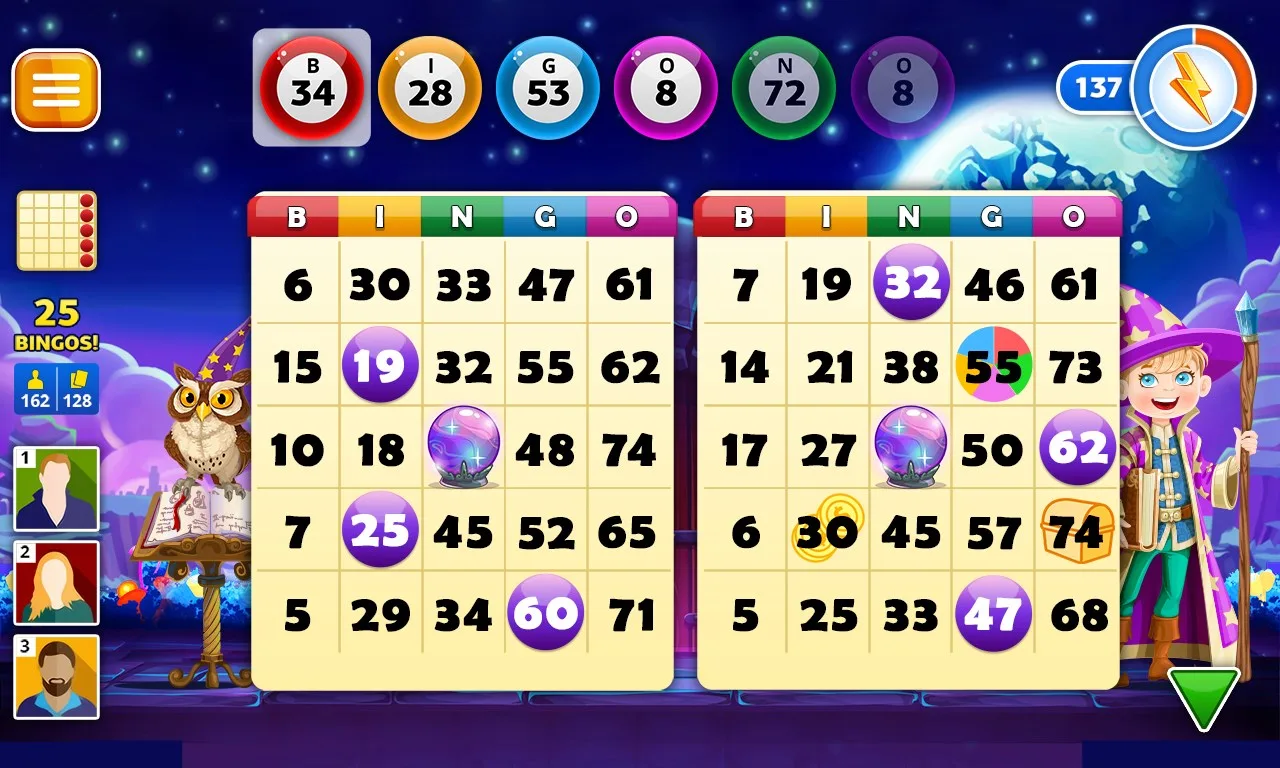 Halloween Bingo - The Jack O Lantern Holiday screenshot 1