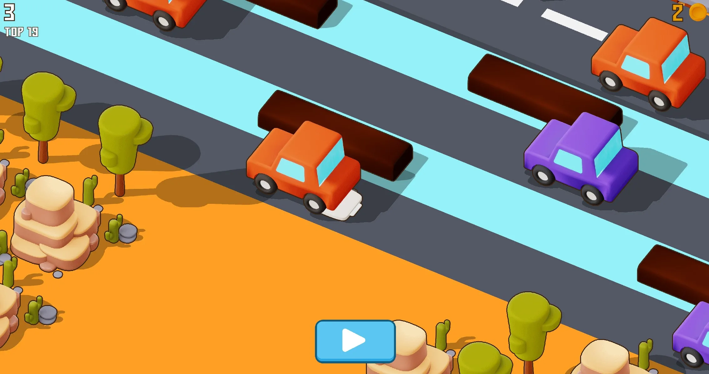 Crossy Chicken FREE screenshot 3