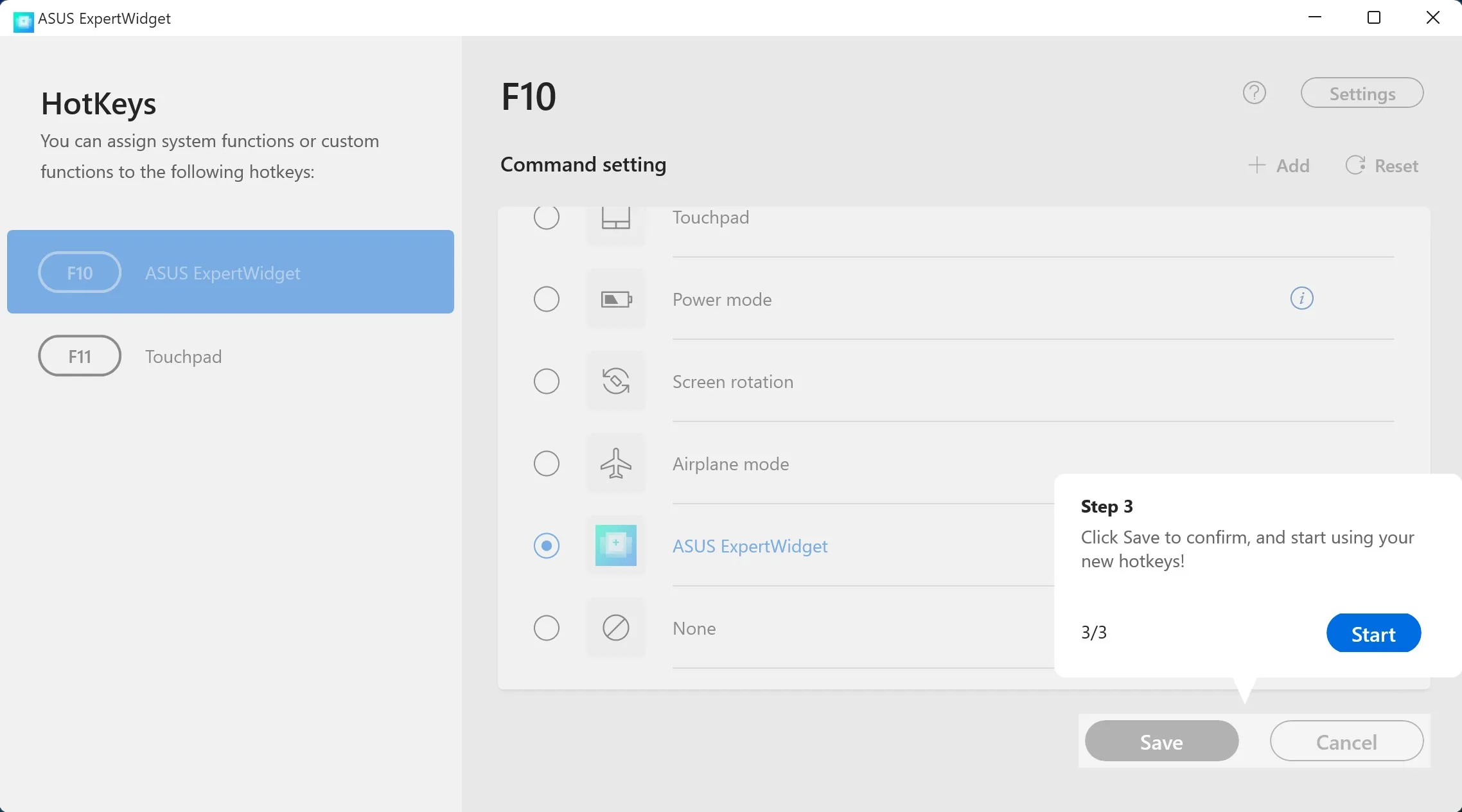 ASUS ExpertWidget screenshot 2