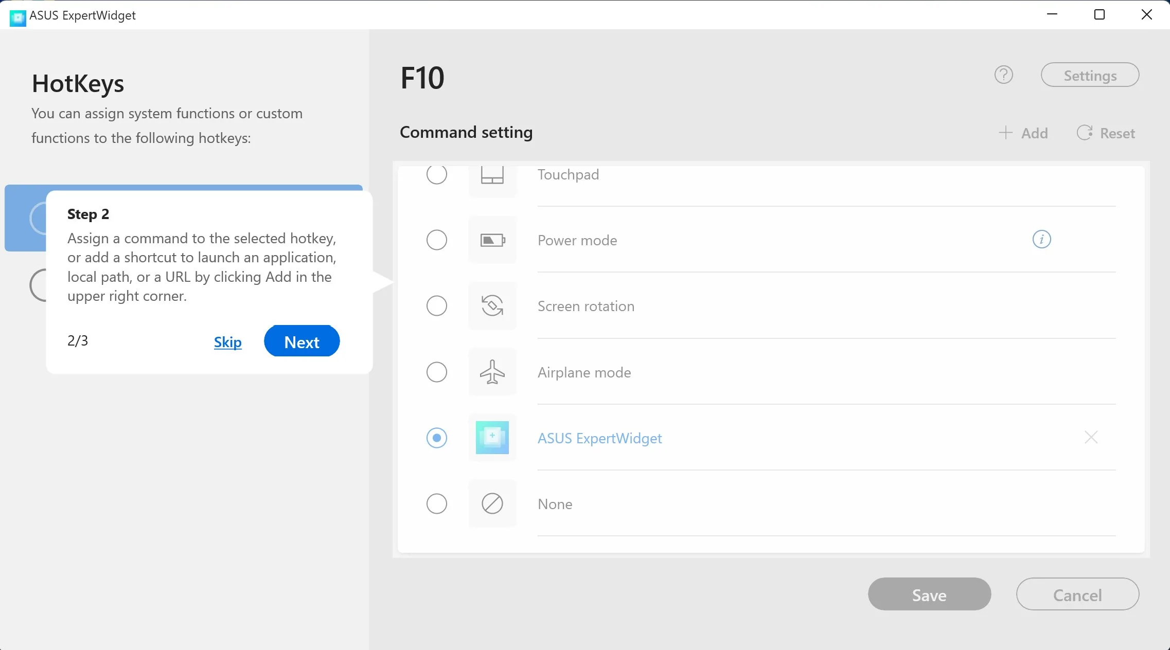 ASUS ExpertWidget screenshot 5