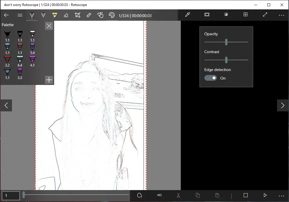 Rotoscope screenshot 2