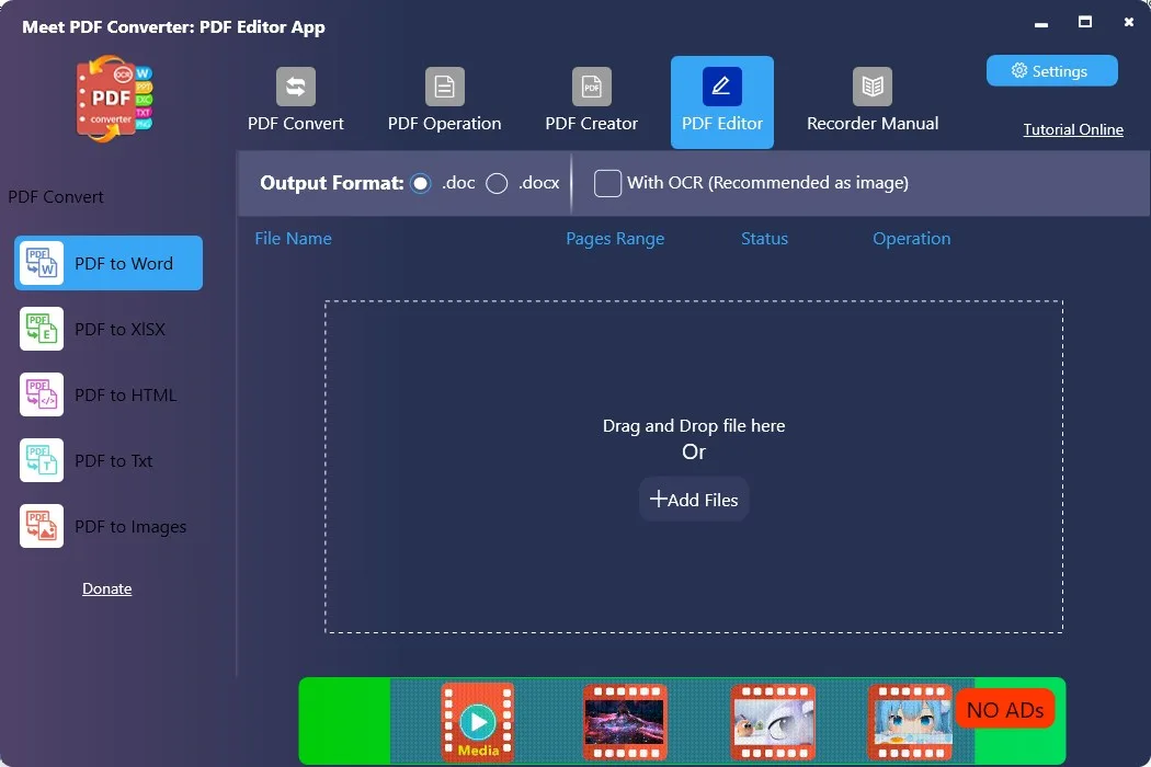 Meet PDF Converter: PDF Editor App screenshot 1