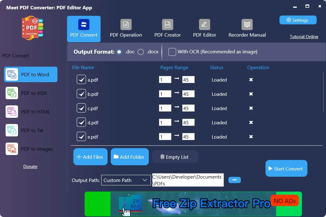 Meet PDF Converter: PDF Editor App screenshot 2
