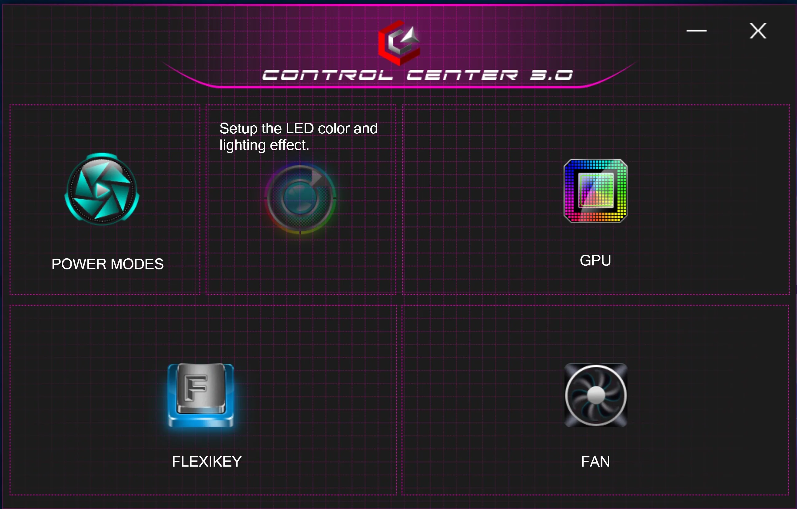 Control Center 3.0 screenshot 1