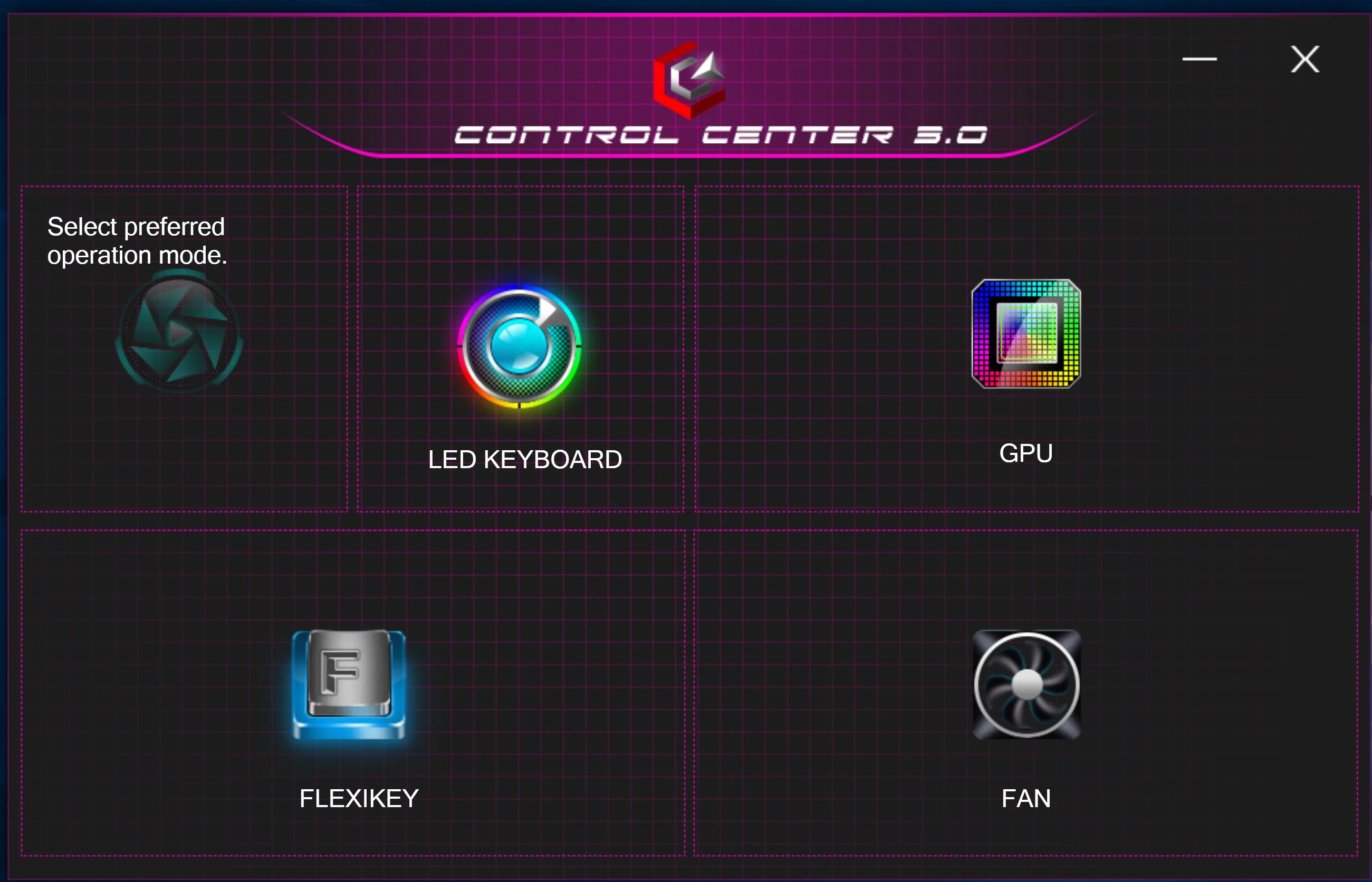 Control Center 3.0 screenshot 2