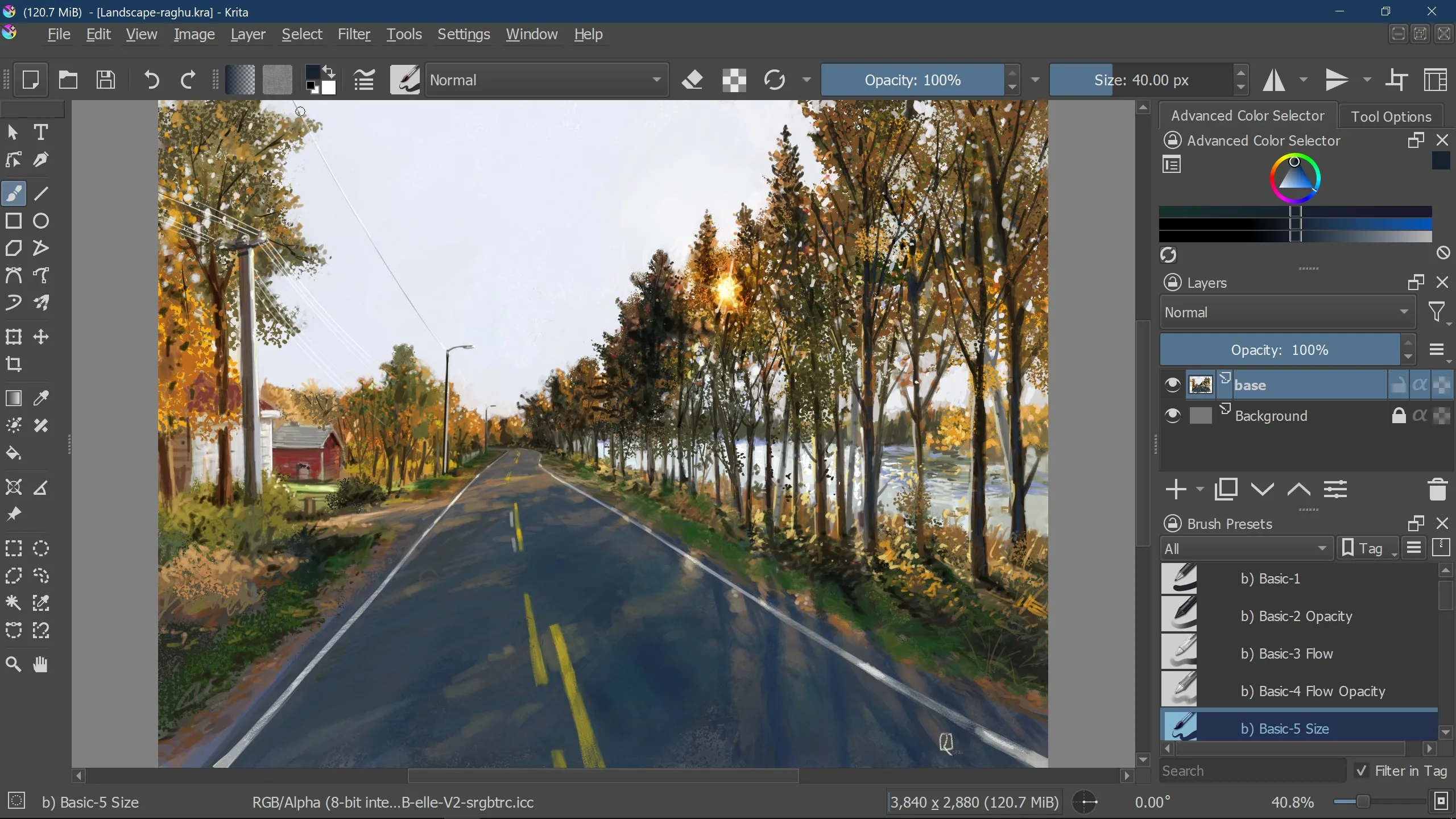 Krita screenshot 1