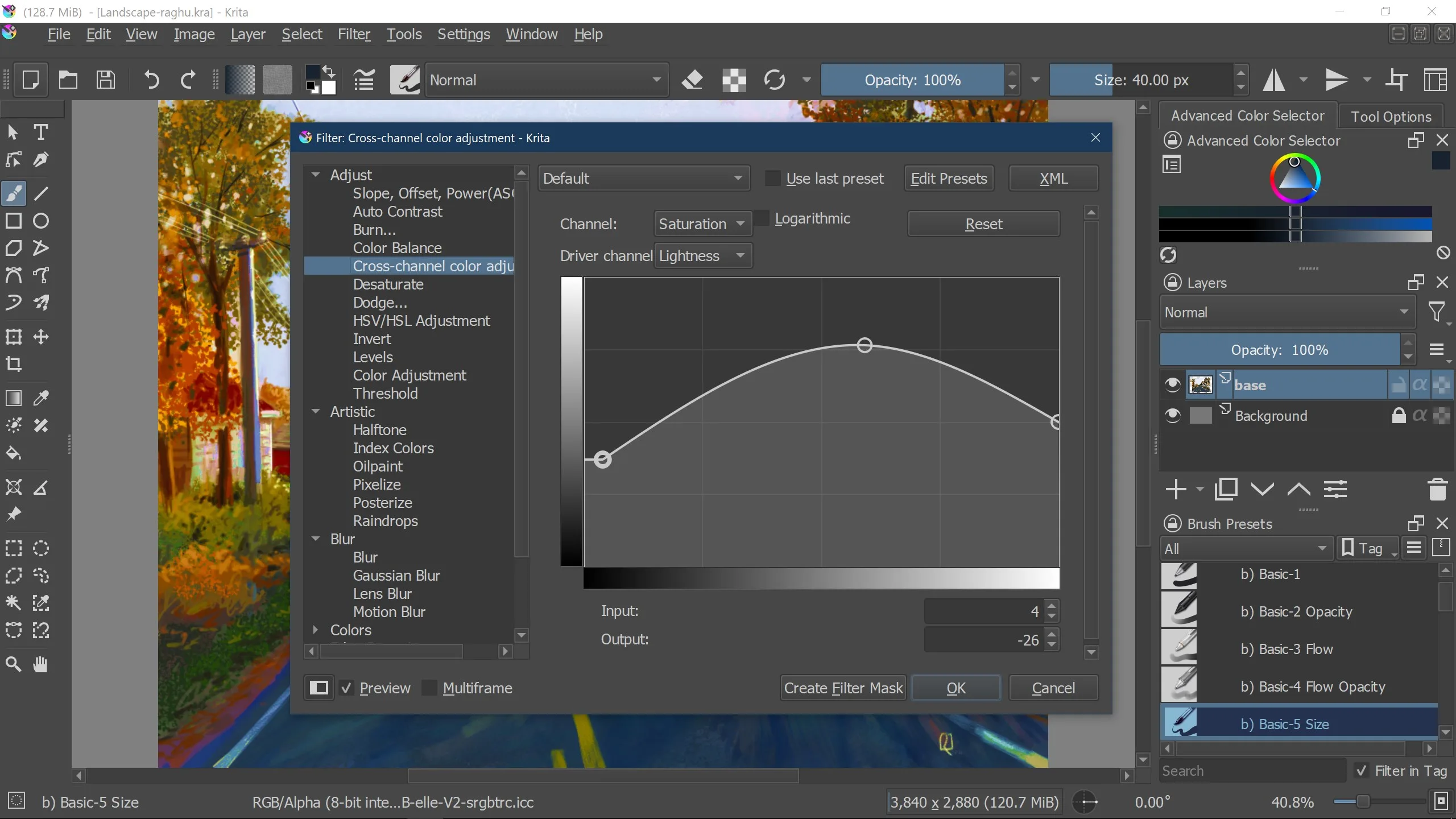 Krita screenshot 4