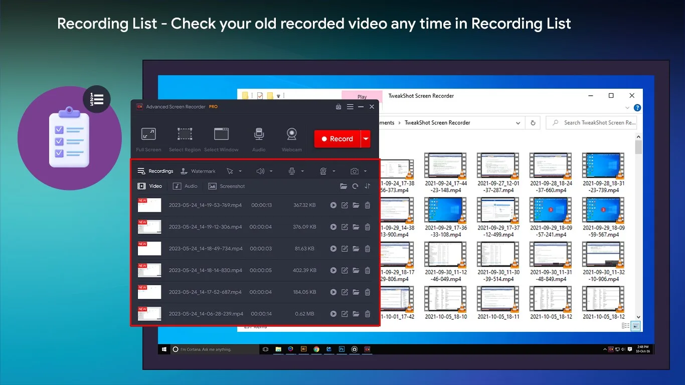 Advanced Screen Recorder screenshot 4