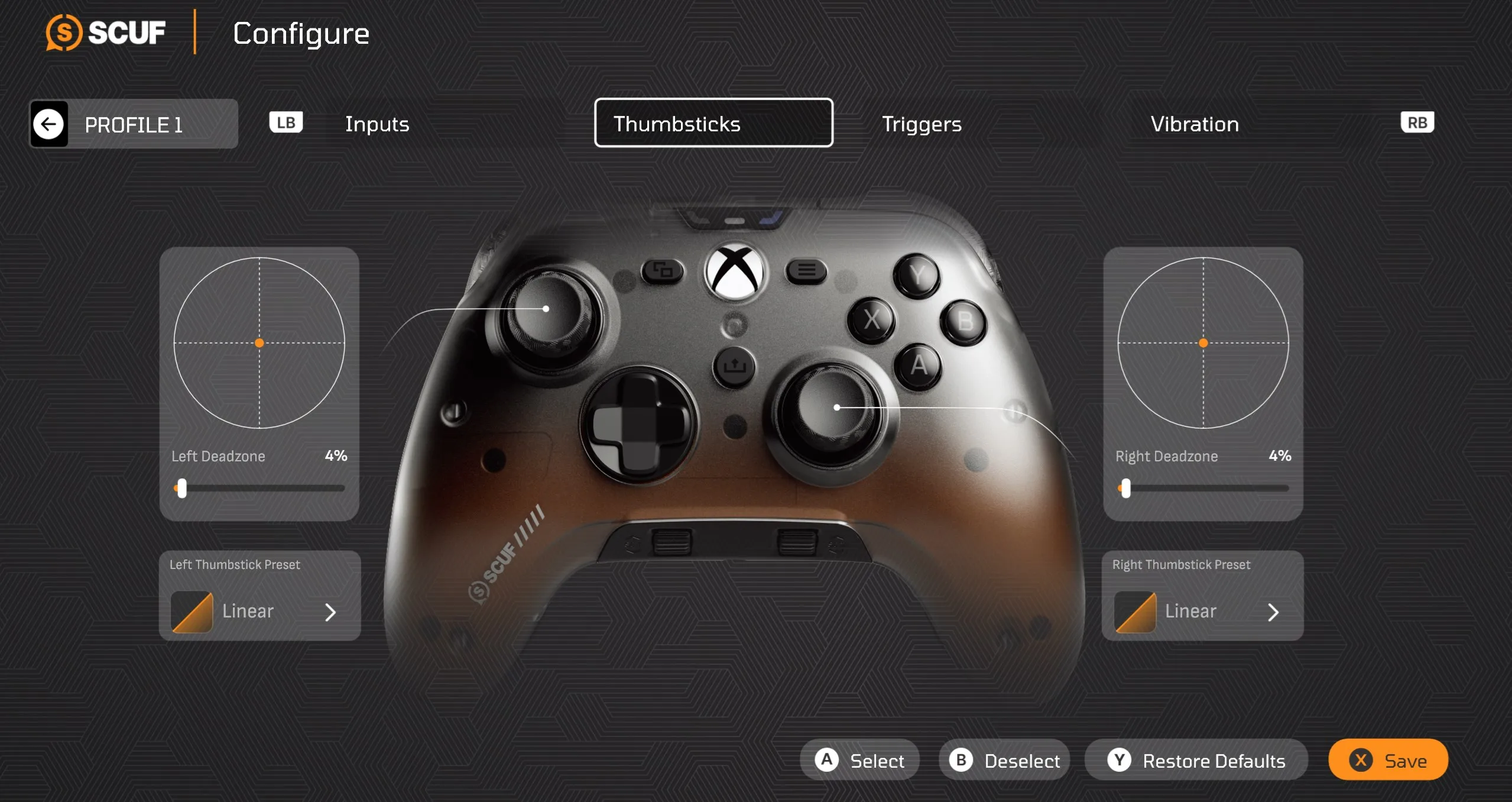 SCUF Valor Pro Companion App screenshot 5