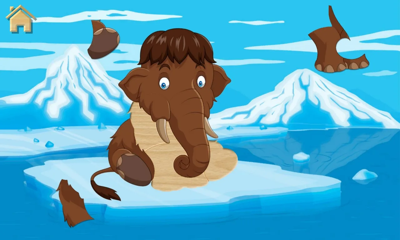 Kids Puzzles, Funny Animals #2 (full game) screenshot 3