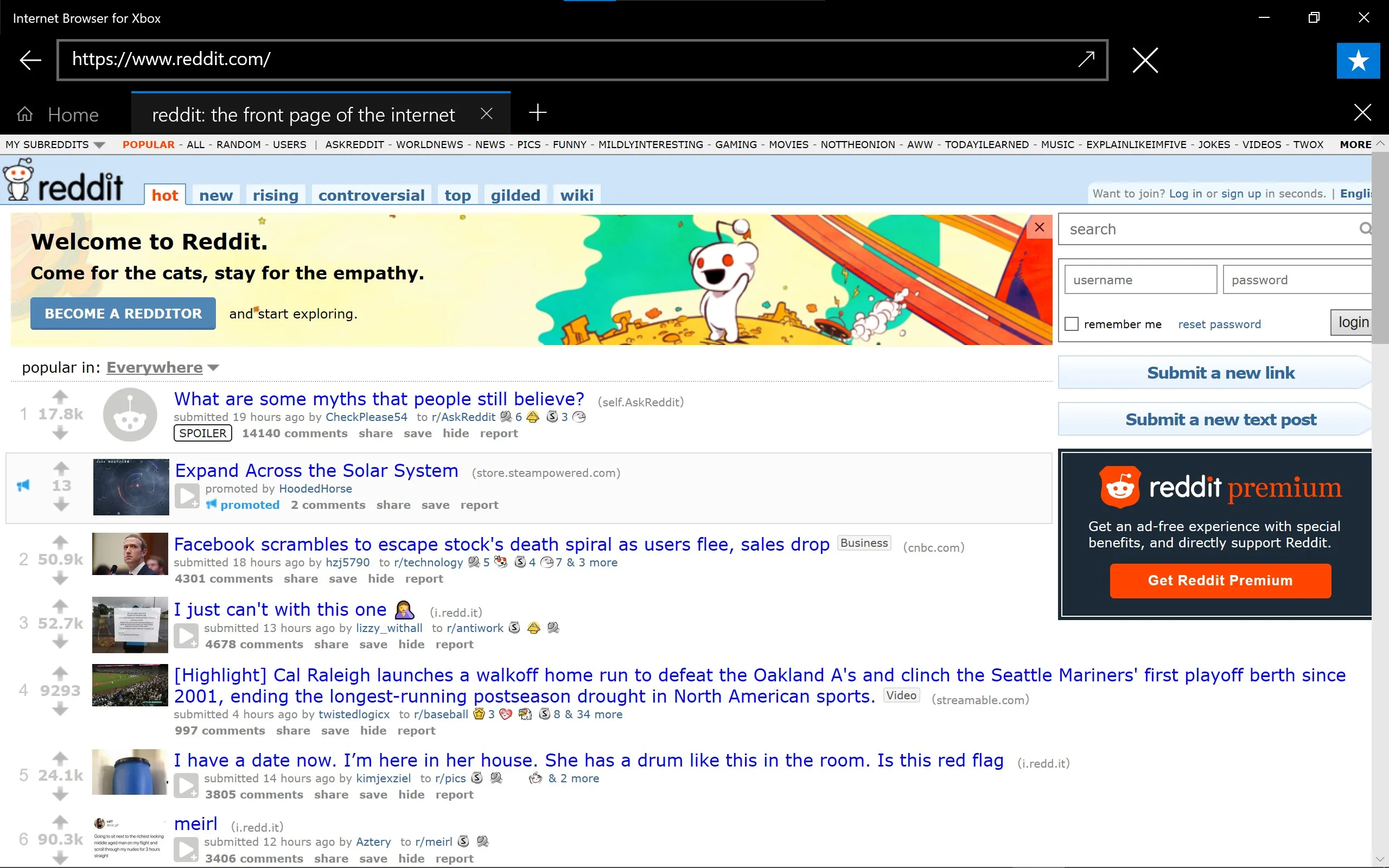 www Web Browser screenshot 2