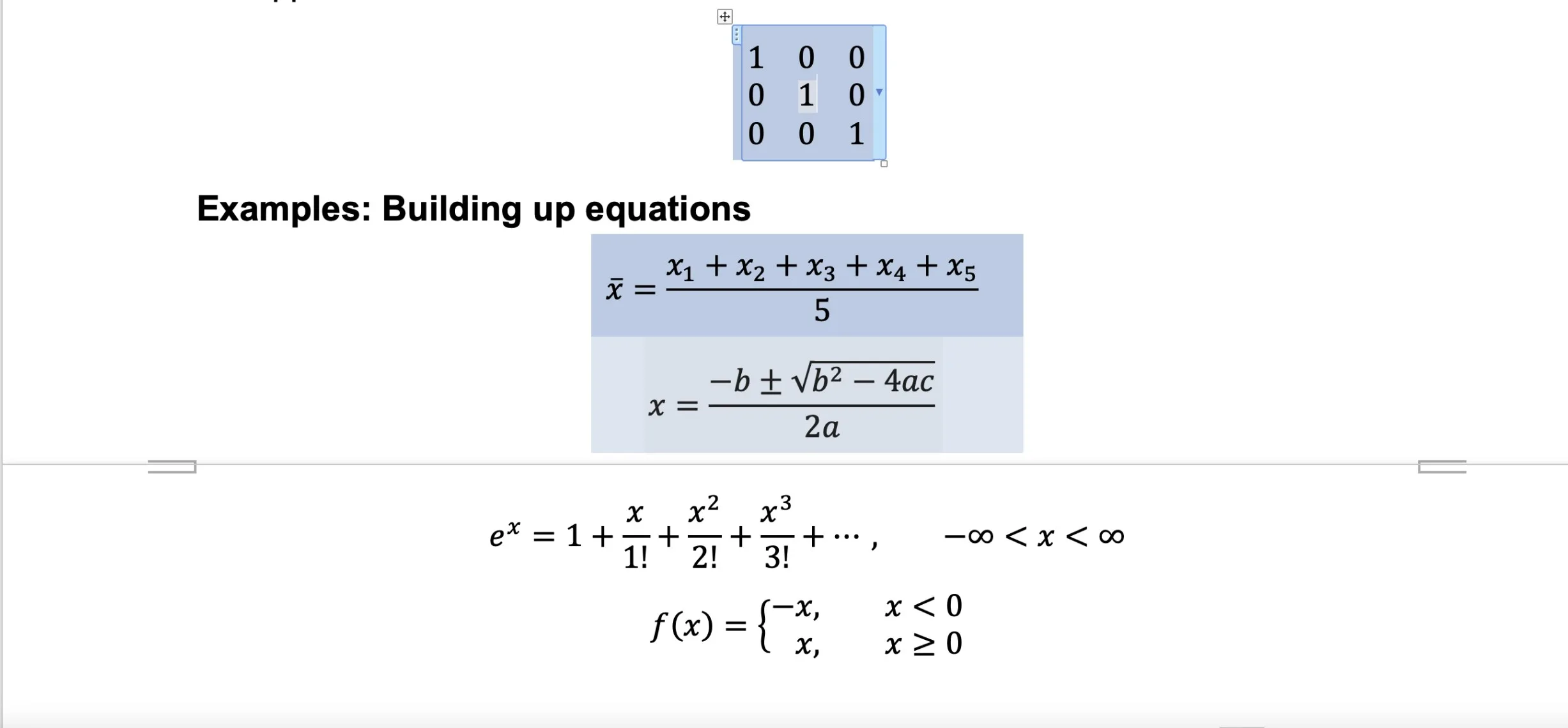 Math Formula Editor screenshot 3