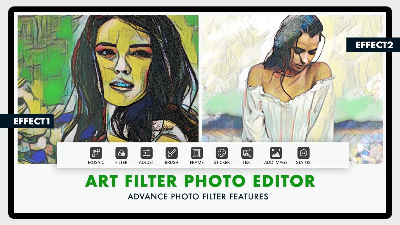 Art Filter Photo Editor - Paint Filters and Cartoon Effects screenshot 2