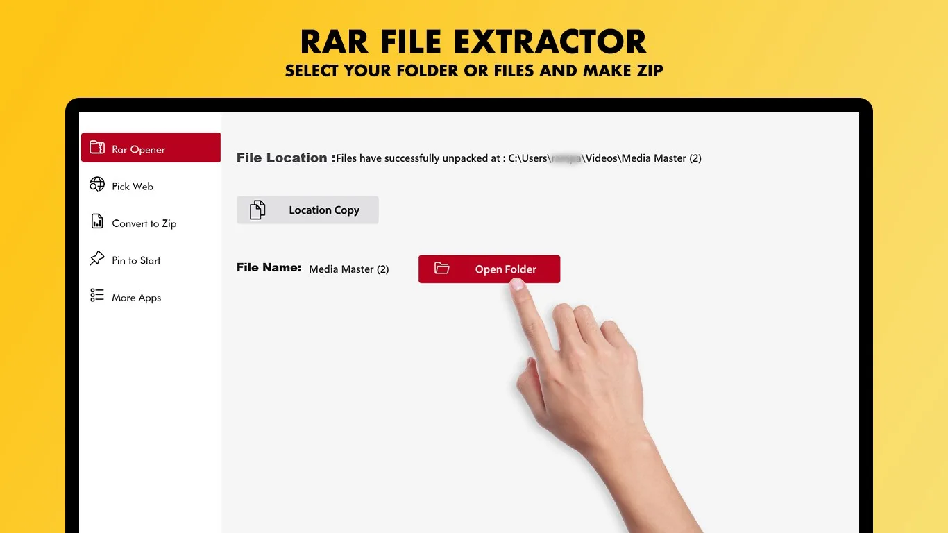RAR File Extractor - Zip Unzip & File Compressor screenshot 5