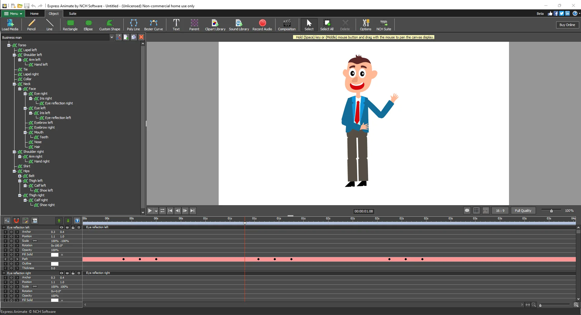 Express Animate Animation Software screenshot 1