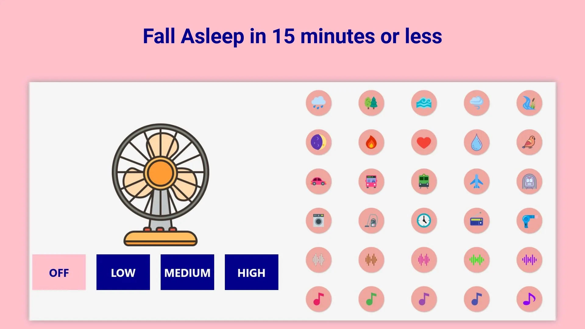 Bedtime Fan Noise screenshot 1