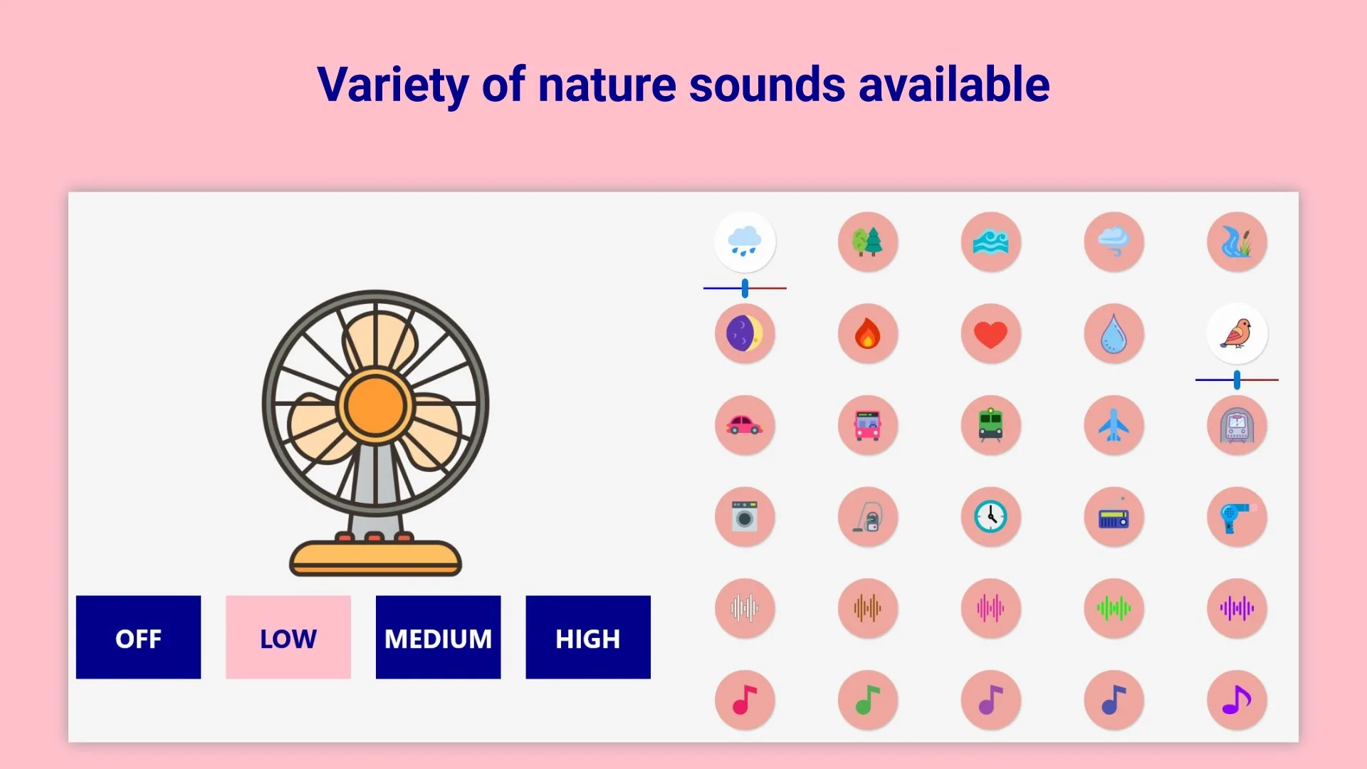 Bedtime Fan Noise screenshot 2