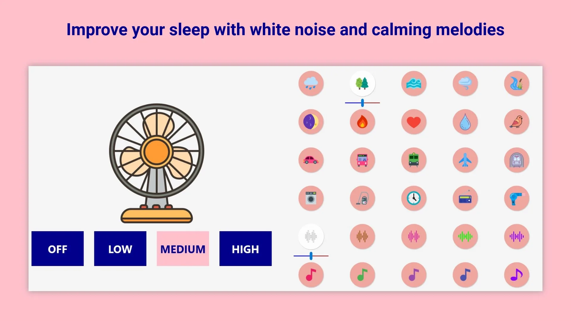 Bedtime Fan Noise screenshot 3