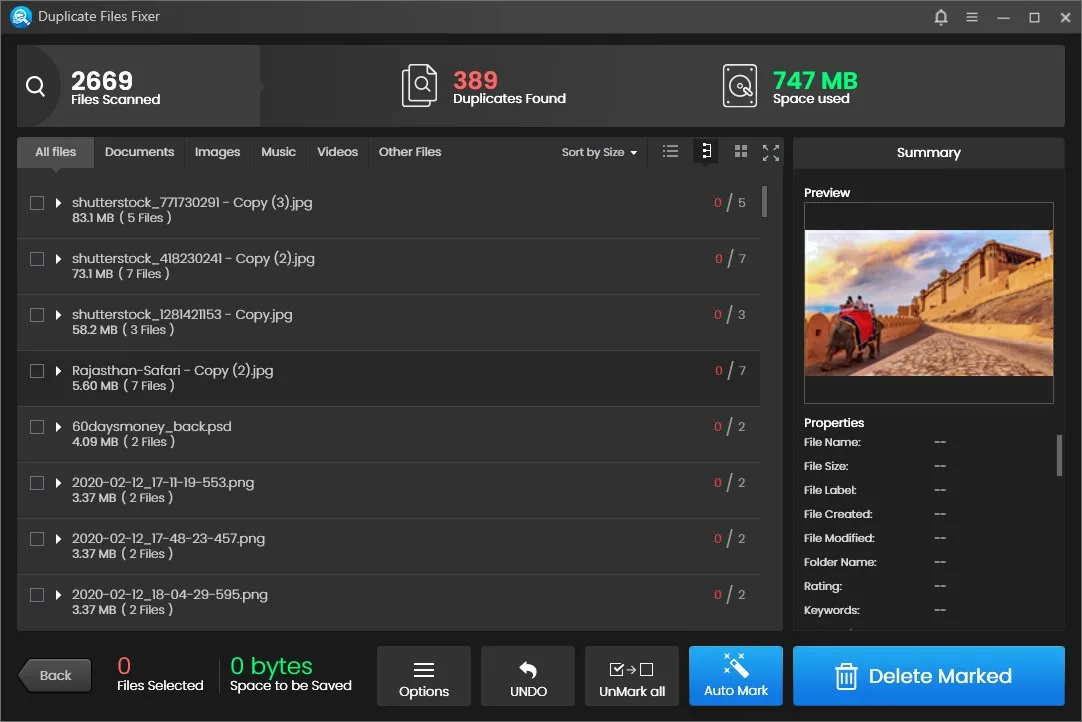 Duplicate Files Fixer screenshot 3