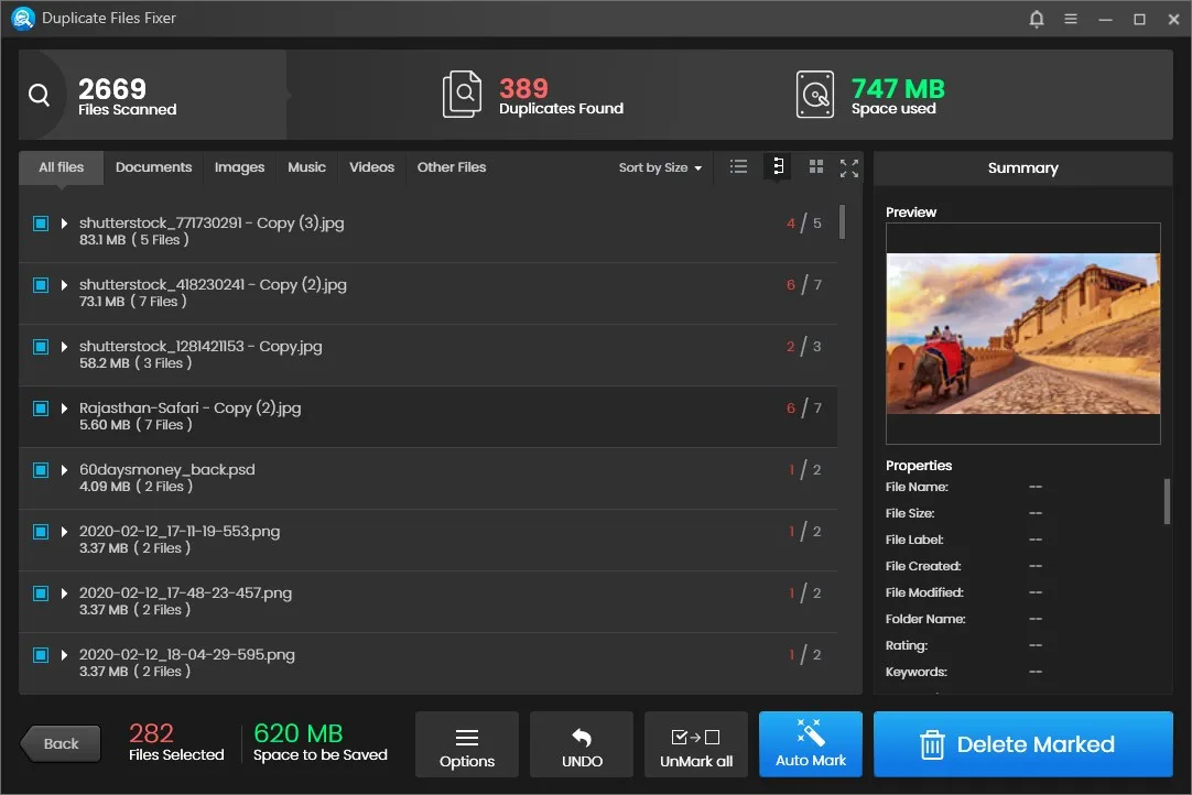 Duplicate Files Fixer screenshot 4