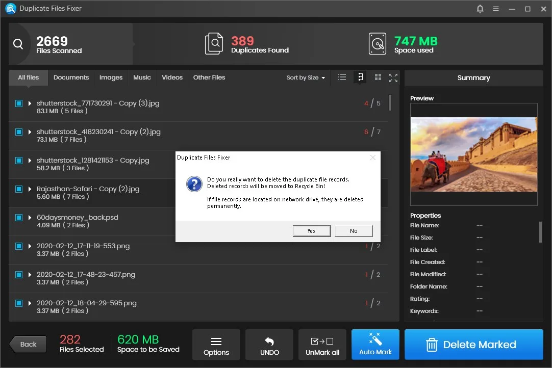 Duplicate Files Fixer screenshot 5