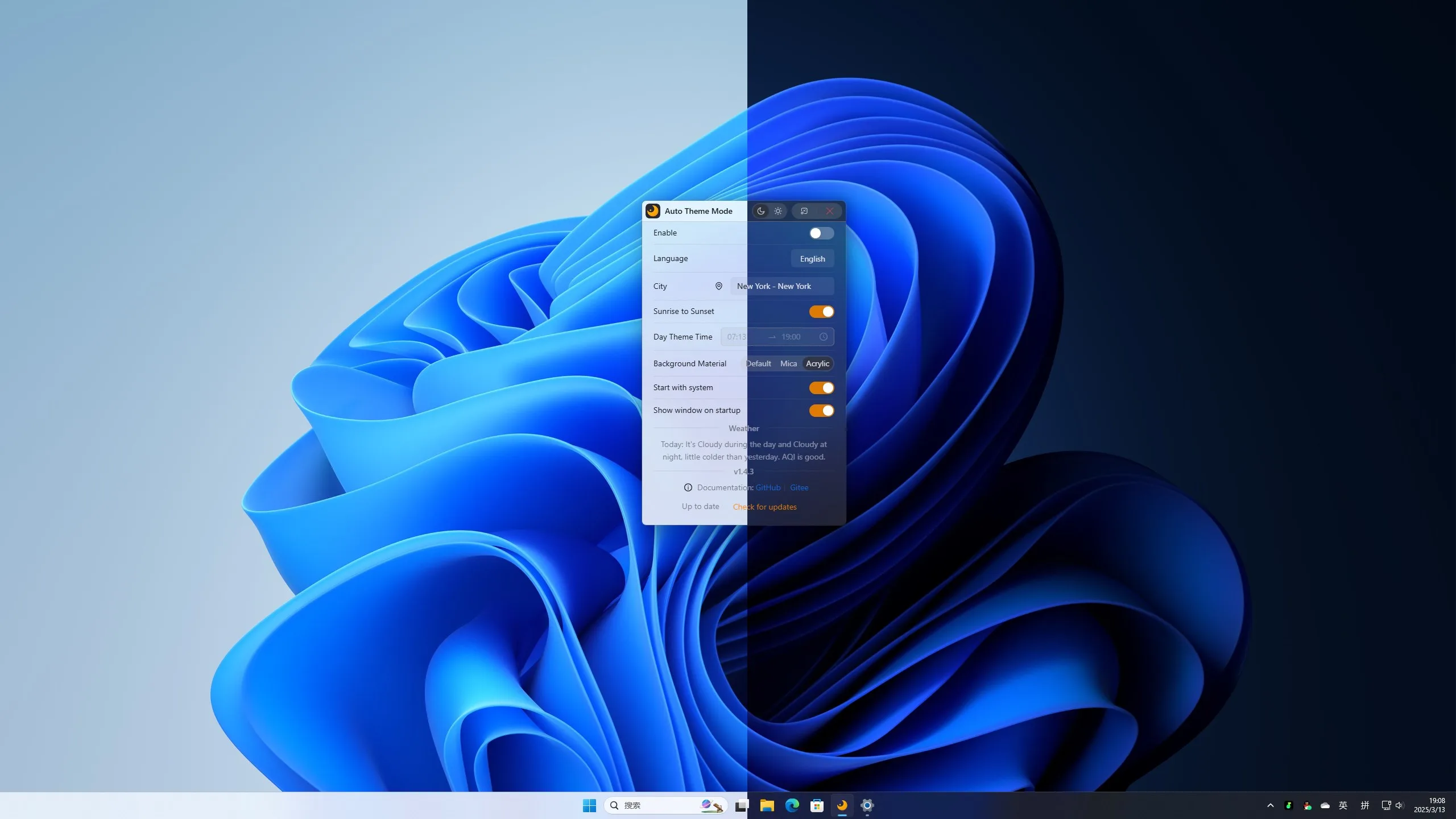 Auto Theme Mode screenshot 2
