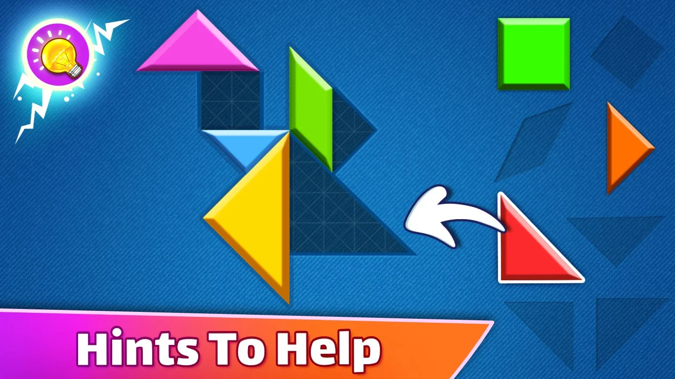 Tangram Puzzle: Polygrams Game screenshot 1