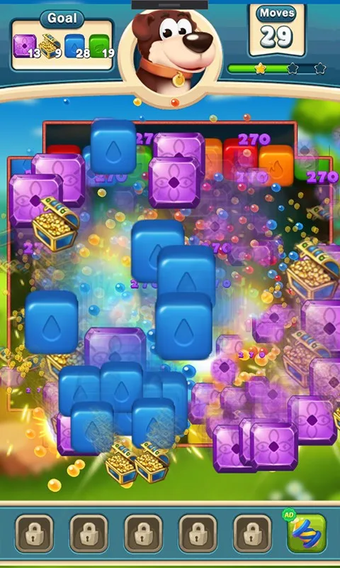 Puppy Blast : Pop the blocks screenshot 1