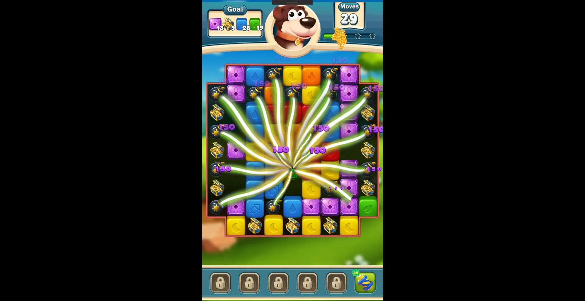 Puppy Blast : Pop the blocks screenshot 4