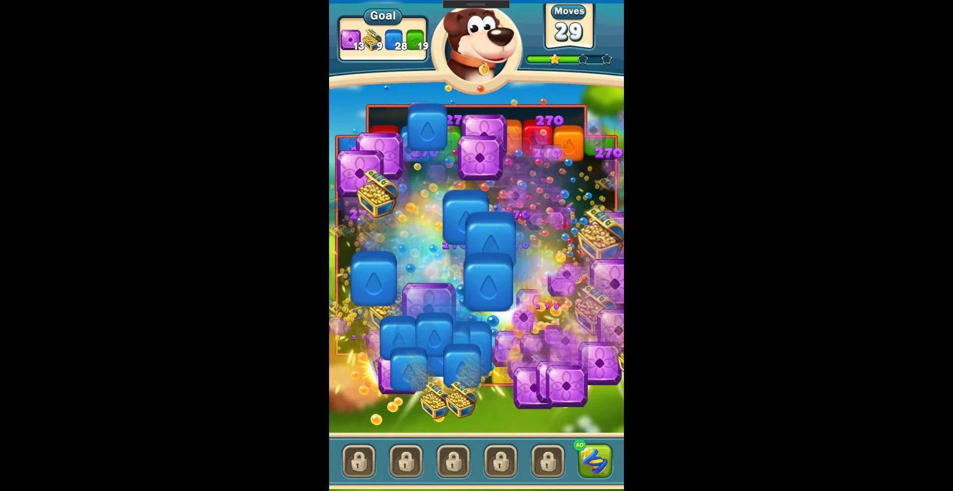 Puppy Blast : Pop the blocks screenshot 5