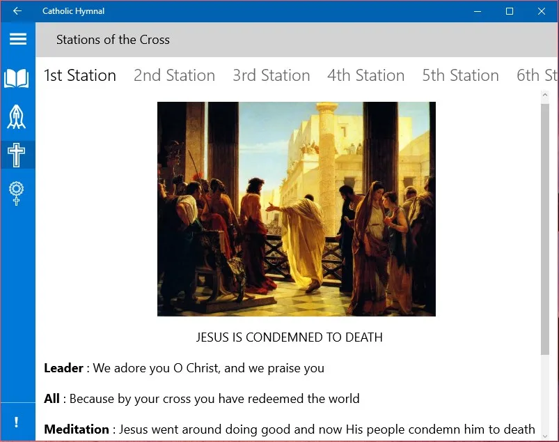 Catholic Hymnal screenshot 2