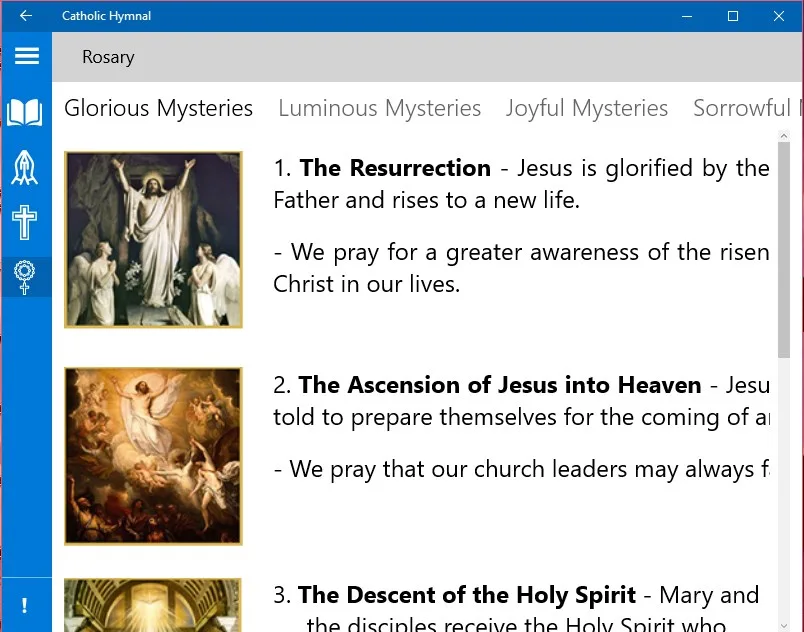 Catholic Hymnal screenshot 3