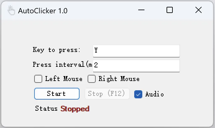 Auto Mouse Button Clicker screenshot 1