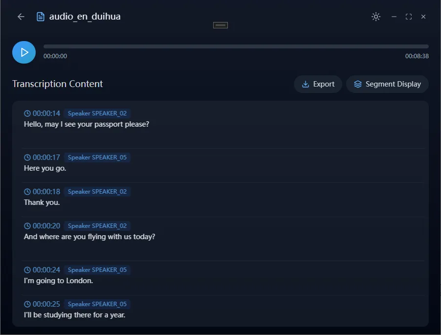 Speech to Text - Transcription screenshot 5