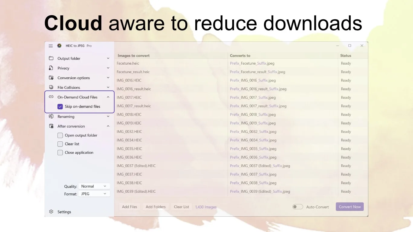 HEIC to JPEG screenshot 2