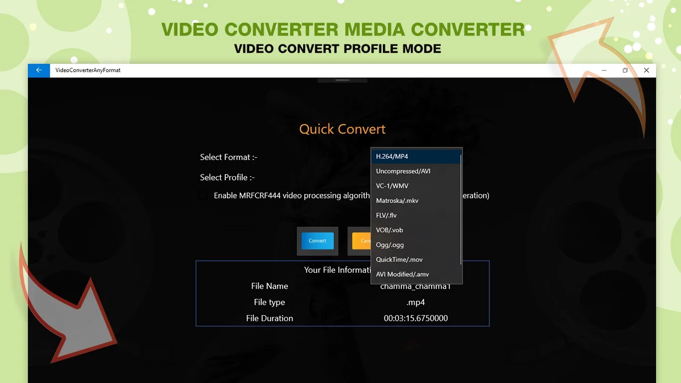 The Video Converter 4k/HD screenshot 1