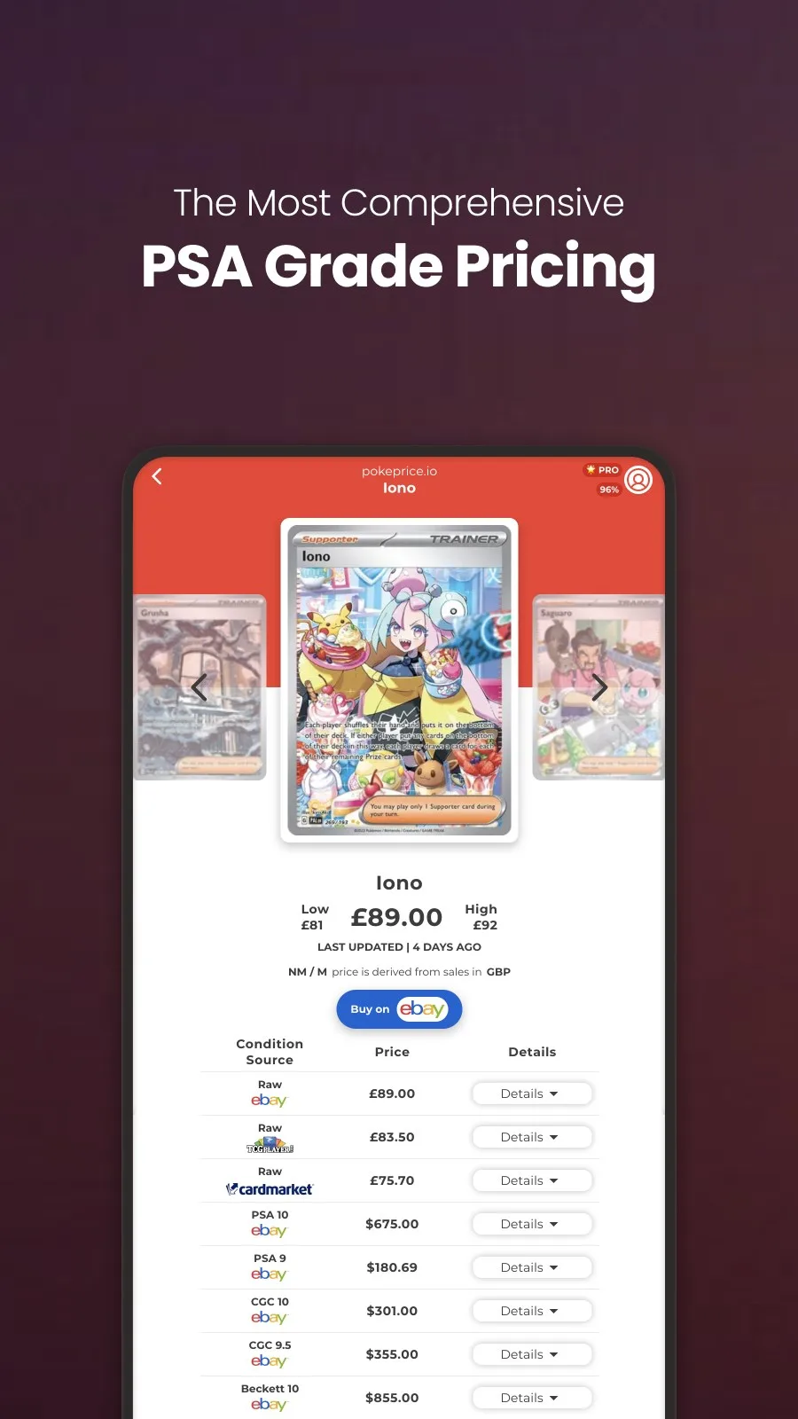 Poke Price - Collect TCG Cards screenshot 2