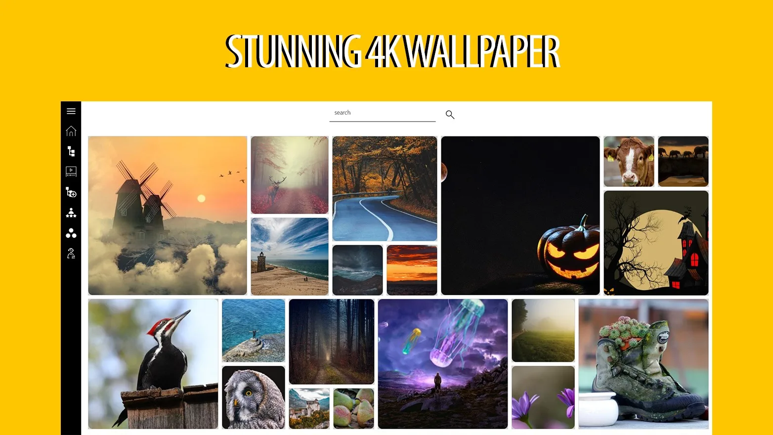 HD Wallpaper: 4K Backgrounds, Lockscreen Themes screenshot 1