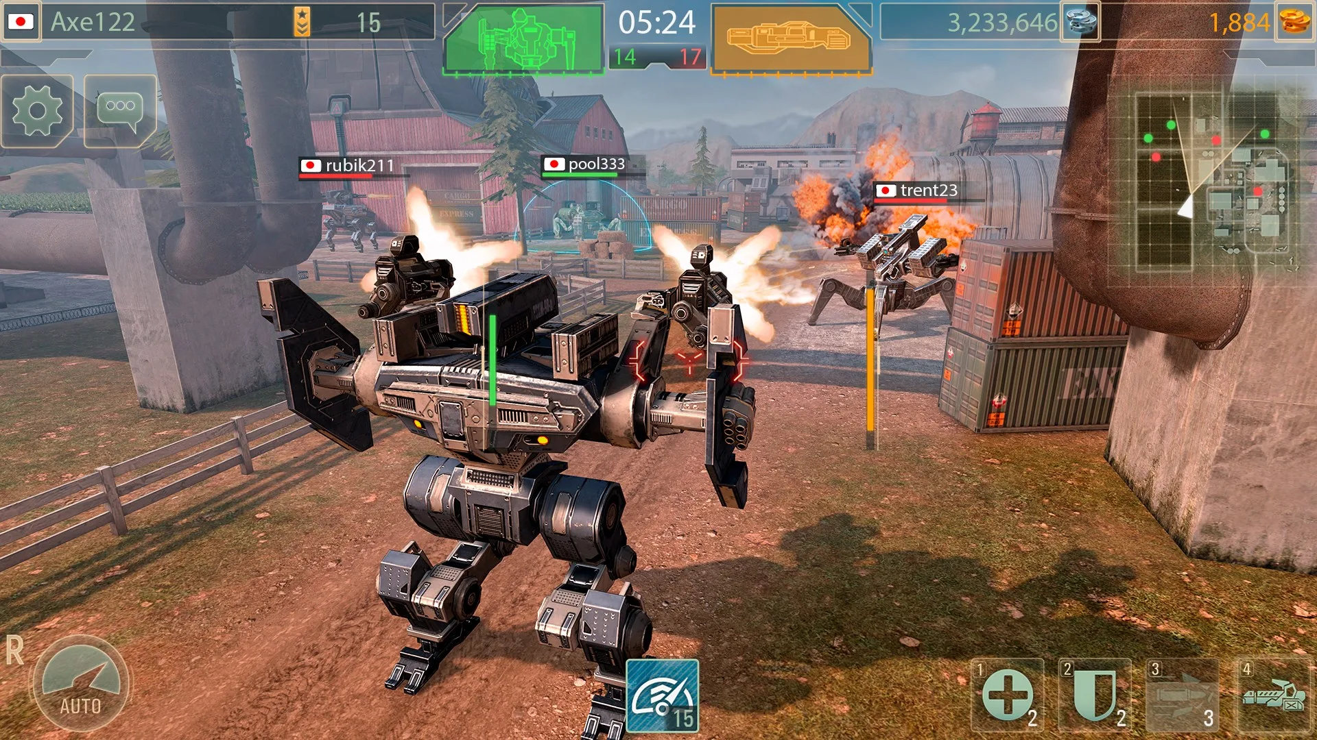 WWR: Warfare Robots Online screenshot 2