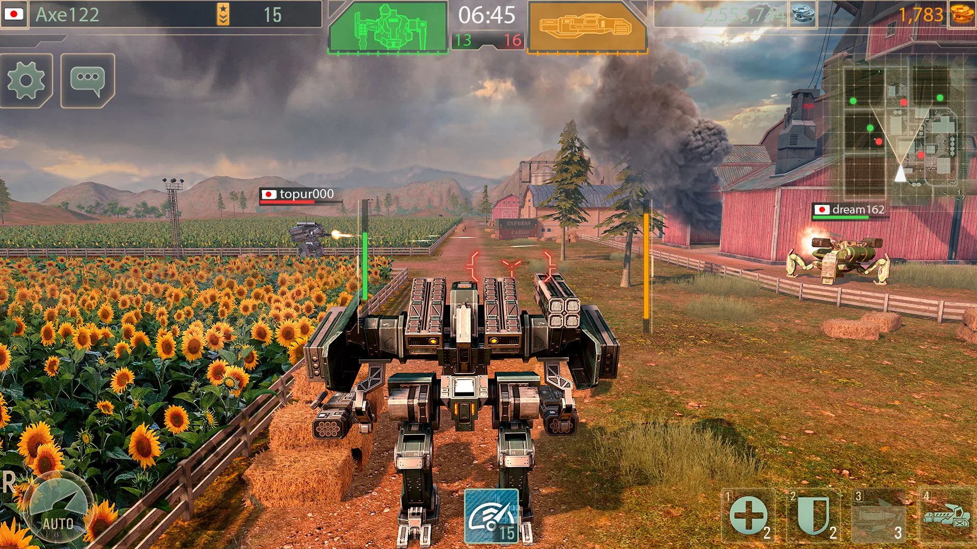 WWR: Warfare Robots Online screenshot 3